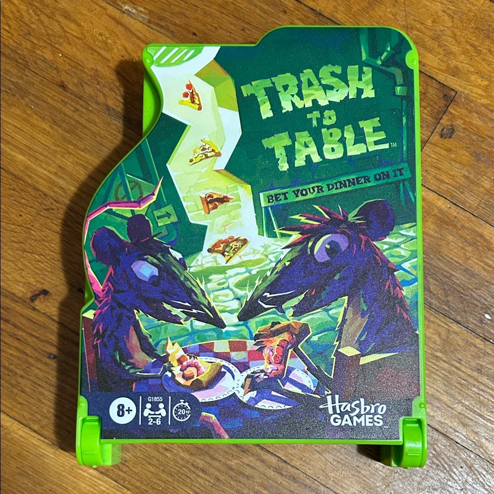 Hasbro Trash to Table Board Game - Green and Multicolor